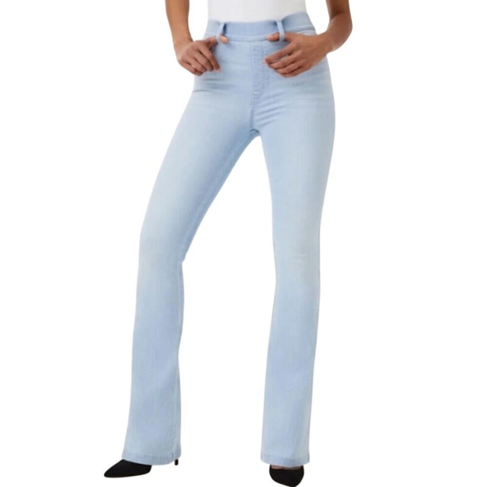 Spanx Flare Jeans Light Wash Size Large